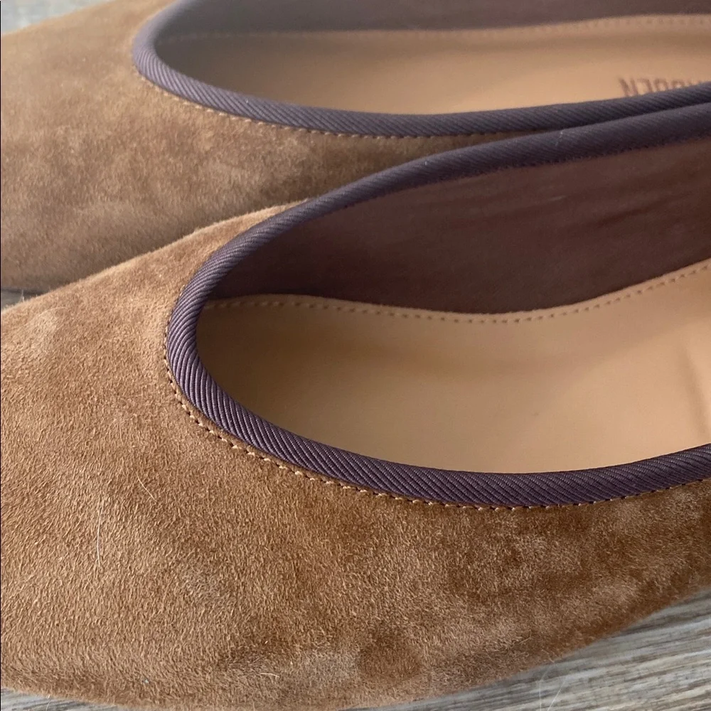 Steve Madden Brown Suede Slip-Ons - Picture 4 of 7